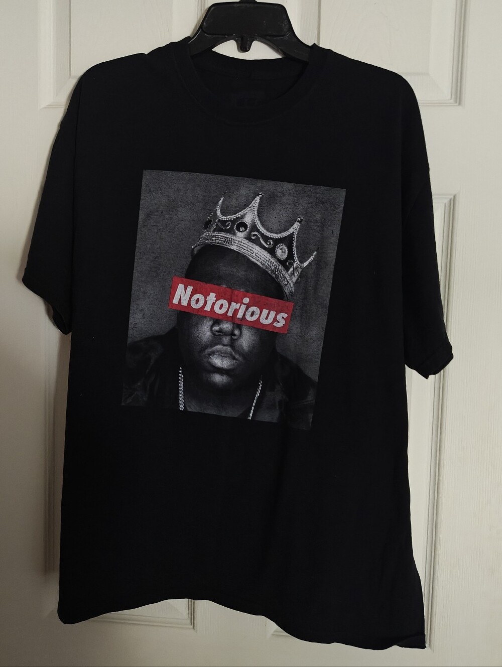 Black Notorious Graphic Tee - Men's Crew Neck Shirt